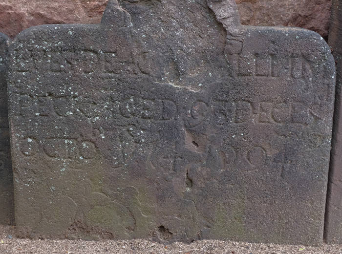 William Peck headstone